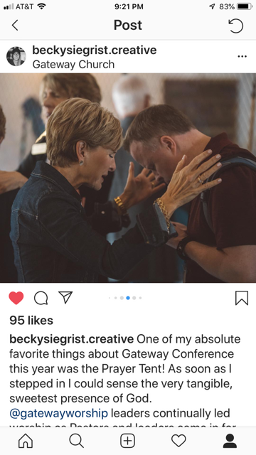 A ministry social media post featuring Jim and Sheree